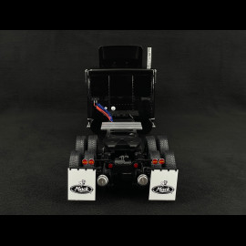 Set von Lastwagen Mack RL 700L 1974 Schwarz Convoy + Rubber Duck Figur 1/18 Road Kings