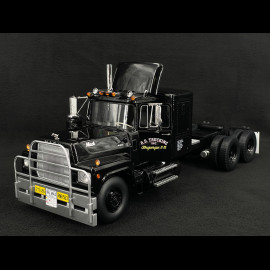 Set of Truck Mack RL 700L 1974 Black Convoy + Rubber Duck Figurine 1/18 Road Kings