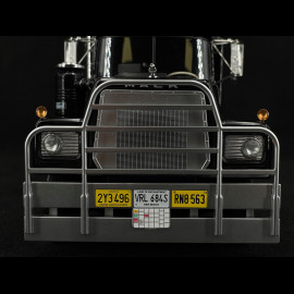 Set von Lastwagen Mack RL 700L 1974 Schwarz Convoy + Rubber Duck Figur 1/18 Road Kings