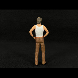 Set von Lastwagen Mack RL 700L 1974 Schwarz Convoy + Rubber Duck Figur 1/18 Road Kings