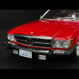 Mercedes 450 SL R107 1985 Red US Version Bobby Ewing Dallas 1/12 KK Scale KKDC120261