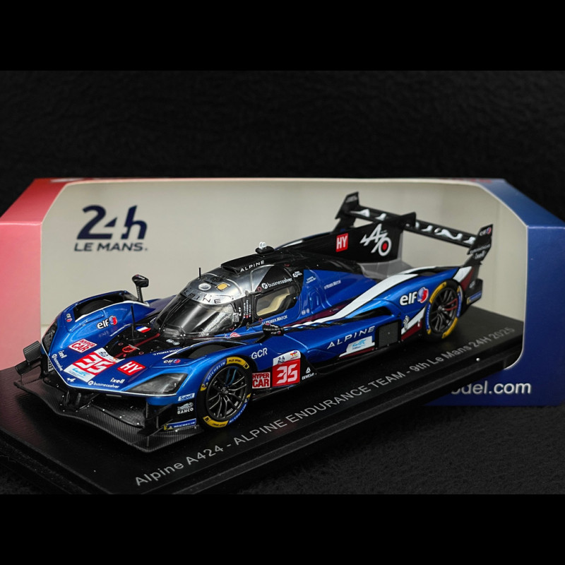 Alpine A424 n° 35 9. 24h Le Mans 2025 1/43 Spark S9264