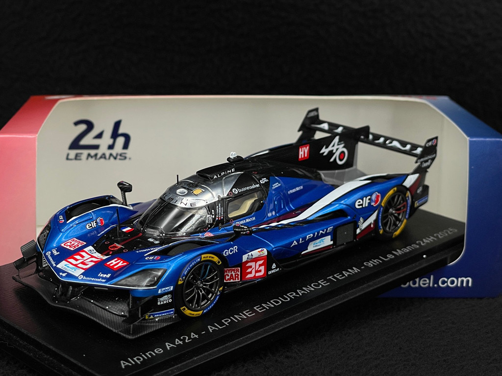 Alpine A424 n° 35 9th 24h Le Mans 2025 1/43 Spark S9264 - Elfershop