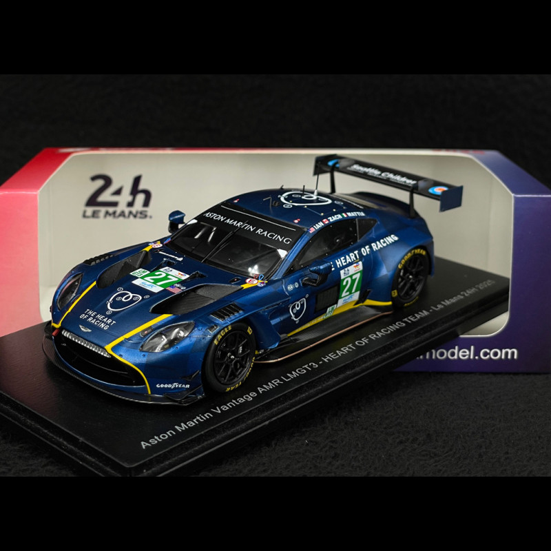 Aston Martin Vantage AMR GT3 Evo n° 27 4. 24h Le Mans 2025 1/43 Spark S9291