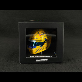 Ferrari Helmet Lewis Hamilton n° 44 8th Miami GP 2025 F1 1/5 LookSmart LSHEL015