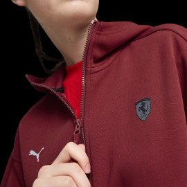 Ferrari Jacke F1 Team Leclerc / Hamilton Puma Burgunderrot 701231968-001 - damen