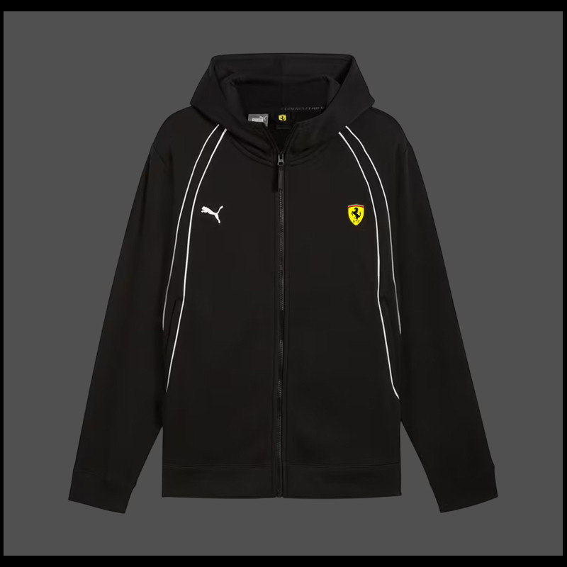 Ferrari Jacke F1 Team Leclerc / Hamilton Puma Schwarz 701231827-001 - unisex