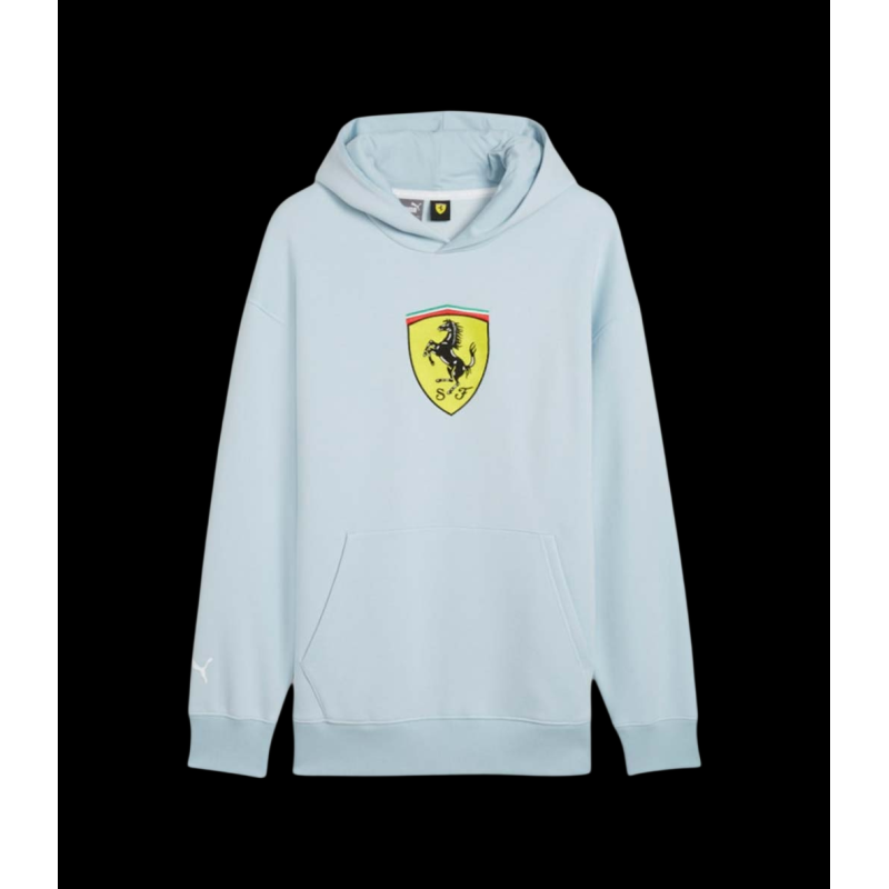 Ferrari Sweatshirt F1 Team Leclerc / Hamilton Puma Hellblau 701231831-001 - unisex