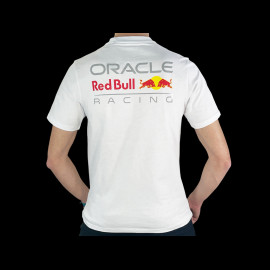 Red Bull Racing F1 Team T-shirt Verstappen Core White TU3306 - Unisex