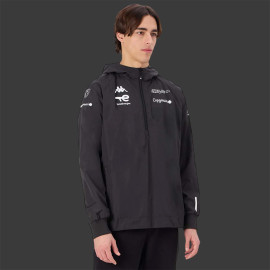 Peugeot Sport Asteodi Zip-Up Hoodie 2025 Black Kappa 351X8FW - Men's