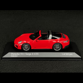 Porsche 911 Targa 4 GTS Type 992 2022 Guards Red 1/43 Minichamps 410061060