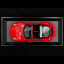 Porsche 911 Targa 4 GTS Typ 992 2022 Indischrot 1/43 Minichamps 410061060