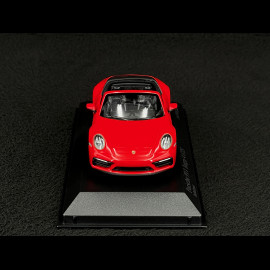 Porsche 911 Targa 4 GTS Type 992 2022 Guards Red 1/43 Minichamps 410061060