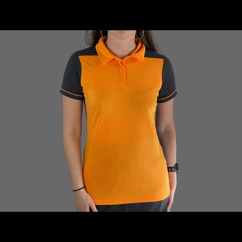Exklusives McLaren F1 Poloshirt Rennstall Orange Papaya TF0457NB - Damen