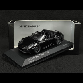 Porsche 911 Targa 4 GTS Typ 992.2 2024 Schwarz 1/43 Minichamps 410064142