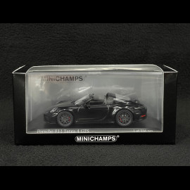 Porsche 911 Targa 4 GTS Typ 992.2 2024 Schwarz 1/43 Minichamps 410064142