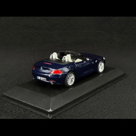 BMW Z4 Roadster 2009 Deep Blue Metallic 1/43 Minichamps 431028130