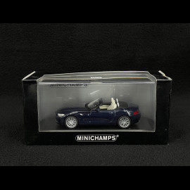 BMW Z4 Roadster 2009 Tiefseeblau Metallic 1/43 Minichamps 431028130