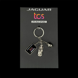 Jaguar TCS Racing Keychain Formula E 3-Piece Silver Jaguar 701223295