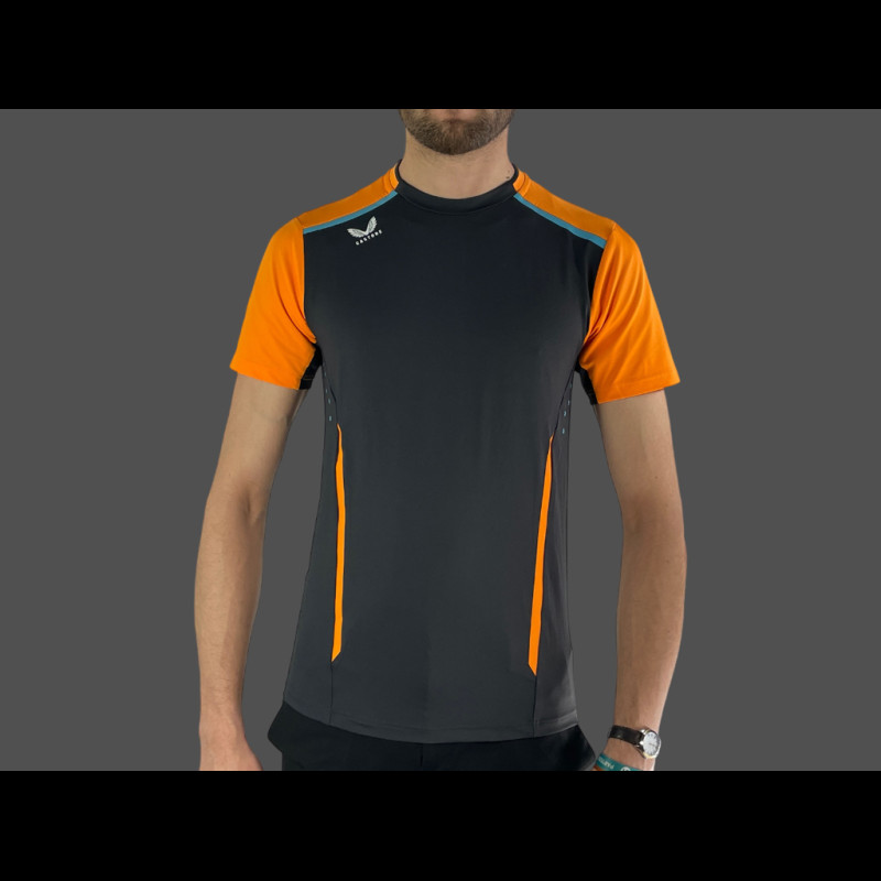 McLaren F1 Team T-shirt Norris Piastri Exclusive Team Phantom / Papaya Orange TM4717-217 - Men's