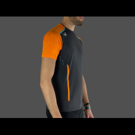 McLaren F1 Team T-shirt Norris Piastri Exclusive Team Phantom / Papaya Orange TM4717-217 - Men's