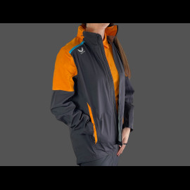 McLaren F1 Team Waterproof Jacket Norris Piastri Exclusive Team Phantom / Papaya Orange TF4709-217 - Women's