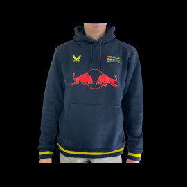 Red Bull Racing F1 Team Hoodie Verstappen Night Sky / Yellow TU10171-020 - Unisex