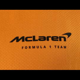 McLaren F1 Team Poloshirt Schlicht Lando Norris n° 4 Orange Papaya / Phantom TM0457LN - Herren