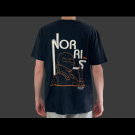 McLaren F1 Team T-Shirt Sieger Lando Norris n° 4 Schwarz TU14065-010 - Unisex