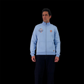 Gulf Bold Classics Zip-Up Jacket Light Blue GU261SSM01-125 - Men's