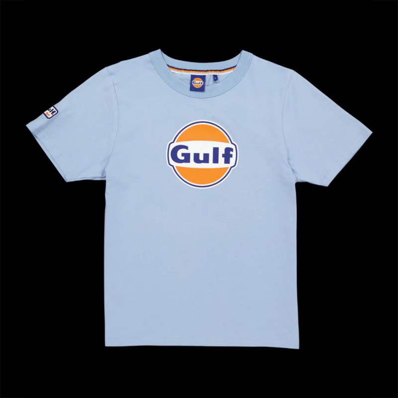 Gulf Racing Logo T-Shirt Hellblau GU242TSM05-125 - Herren
