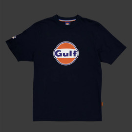 Gulf Racing Logo T-Shirt Navy Blue GU252TSM05-100 - Men