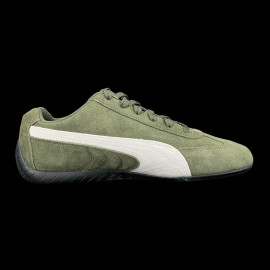 Sparco Schuhe Puma Sport Speedcat Sneaker Grüner Wald / Weiß 307171-04 - Unisex