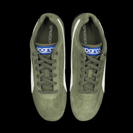 Sparco Shoes Puma Speedcat Sport Sneaker Green Forest / White 307171-04 - Unisex