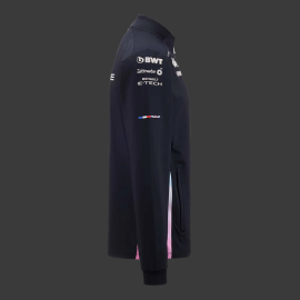 Alpine Jacket F1 Team BWT Gasly Adriso Softshell Black / Blue / Pink Kappa 351L6JW_A01 - Men