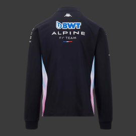 Alpine Jacke F1 Team BWT Gasly Adriso Softshell Schwarz / Blau / Rosa Kappa 351L6JW_A01 - Herren