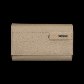 Ferrari Wallet Beige Leather 13053RCP0