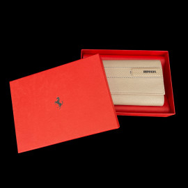 Ferrari Geldbörse Beige Leder 13053RCP0