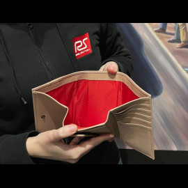 Ferrari Wallet Beige Leather 13053RCP0