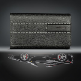 Ferrari Wallet Black Leather 13053BLK0