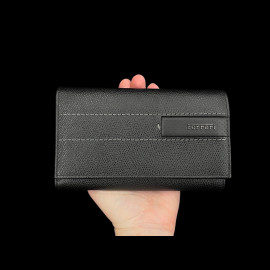 Ferrari Geldbörse Schwarz Leder 13053BLK0