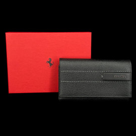 Ferrari Geldbörse Schwarz Leder 13053BLK0