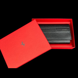 Ferrari Geldbörse Schwarz Leder 13053BLK0
