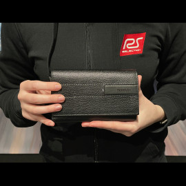 Ferrari Geldbörse Schwarz Leder 13053BLK0