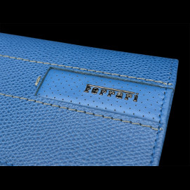 Ferrari Geldbörse Blau Leder 13053BLU0