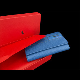 Ferrari Geldbörse Blau Leder 13053BLU0