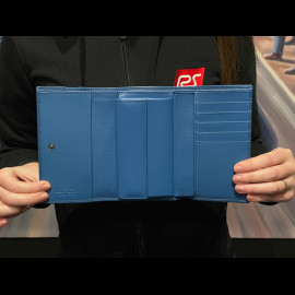 Ferrari Wallet Blue Leather 13053BLU0