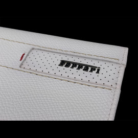 Ferrari Wallet White Leather 13053WHT0