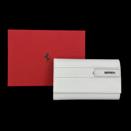 Ferrari Wallet White Leather 13053WHT0