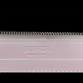 Ferrari Geldbörse Weiß Leder 13056WHT0